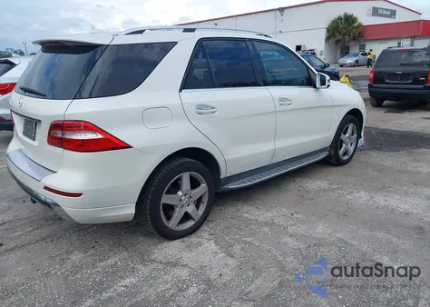 2014 Mercedes-Benz Ml 350 from USA, damaged, VIN 4JGDA5JB4EA322732